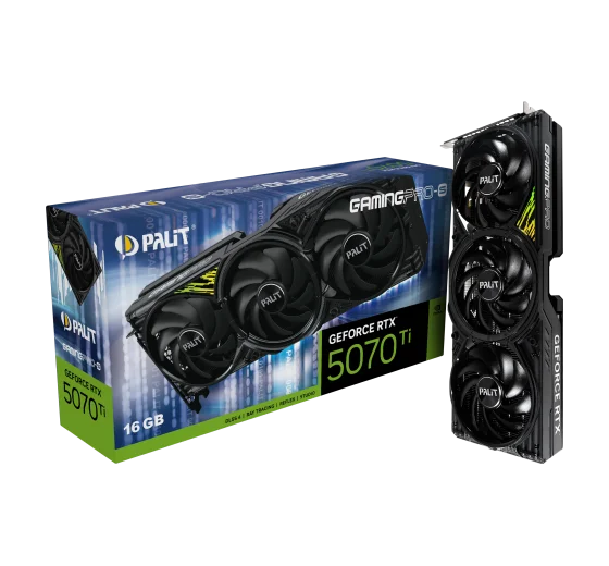 Palit GeForce RTX 5070 Ti GamingPro-S 16GB GDDR7